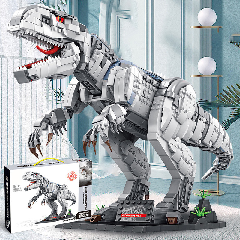 霸王龙恐龙积木儿童男孩子益智拼装玩具2025新款拼图6礼物8到12岁,玩具/童车/益智/积木/模型,普通塑料积木,淘宝优惠券,粉丝福利购,淘宝优惠卷
