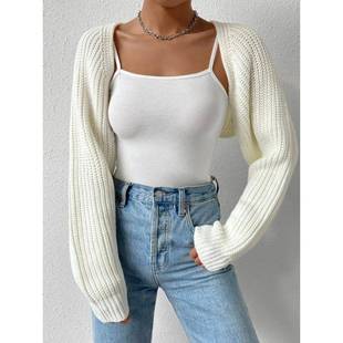 Cardigan Fall Long Neck Sweater Knit Ribbed Spring Women