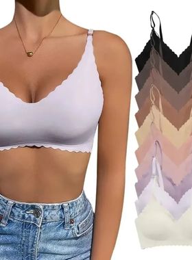 Hot Sale 6 Colors New Ice Silk Underwear Comfy Bra WireFree