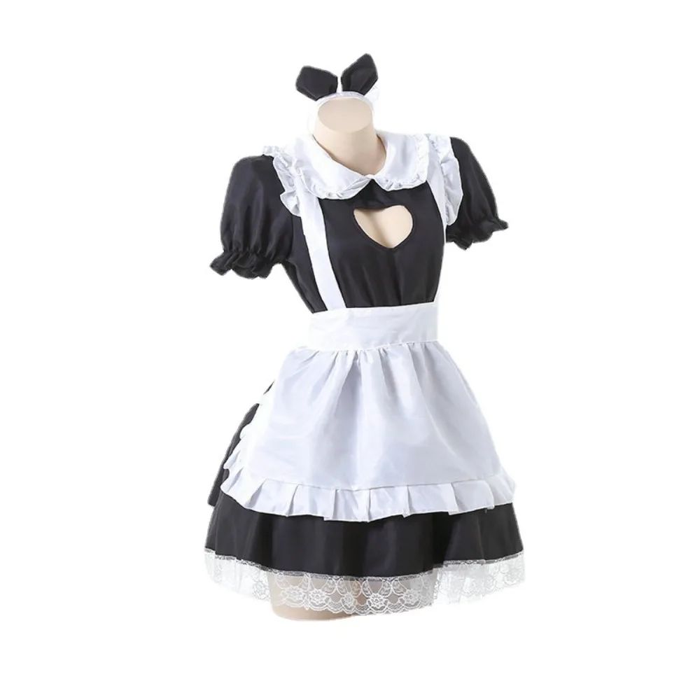 Lolita Servant Kawaii Apron Dress Japanese Anime Show Cospla