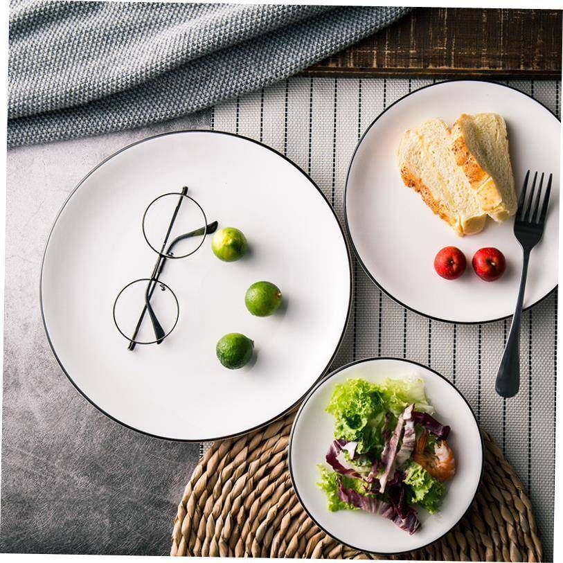 Japanese ceramic plates dish tray disc tableware set 盘子