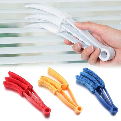 Microfiber Removable Washable Cleaning Brush Clip Household