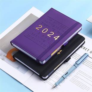 2024 Agenda Planner Notebook A5 365 Days Notepad Daily Weekl