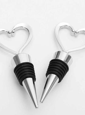 Heart Shaped Red Wine Champagne Wine Bottle Stopper