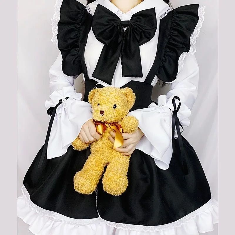 Women Maid Outfit Lolita Cosplay Cute Sexy Erotic Kawaii Caf