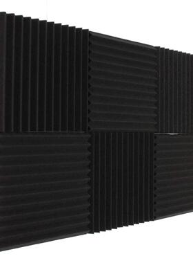 -newest 6x acoustic foam wedge tiles studio sound proofing