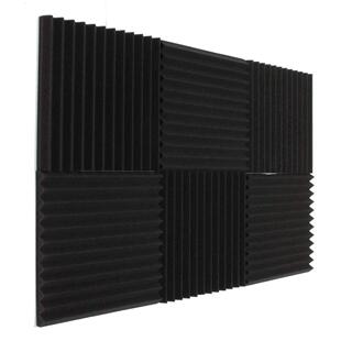 -newest 6x acoustic foam wedge tiles studio sound proofing