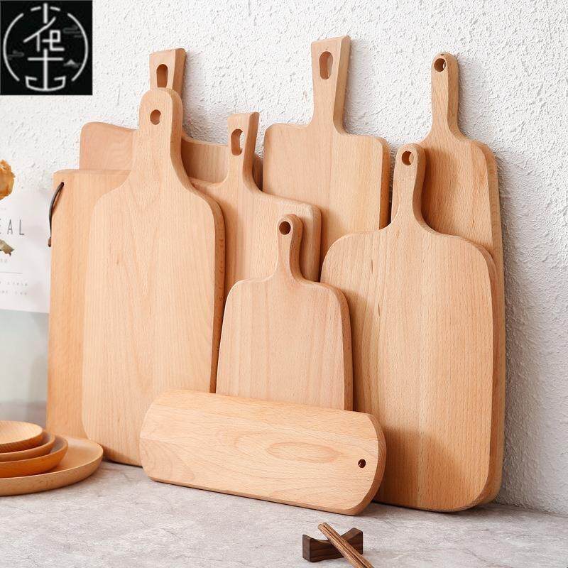 Kitchen Wooden Chopping Blocks Beech Pizza面包 Cutting Board