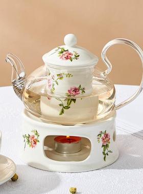pot boiling tea cup ceramic glass fruit teapot set afternoon