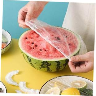 Disposable Food Cover Plastic Wrap Elastic Food Lids For Fr