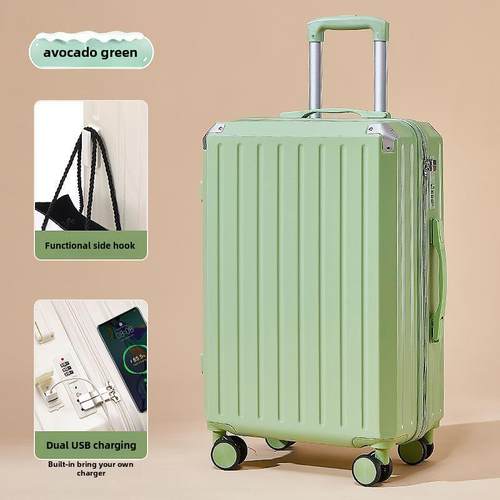 LuggageTrolley24 travel boarding luggage Mobile Cipher trunk