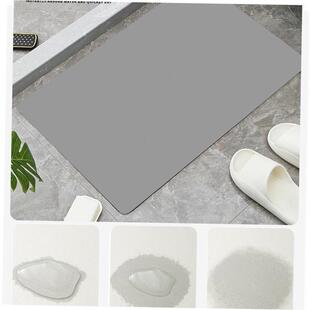 Bathroom floor mat absorbent quick-dryin door entry