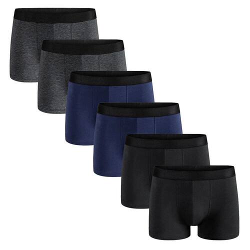 6pcs Pack 2024 Men Panties Cotton Underwear Male Brand Boxer