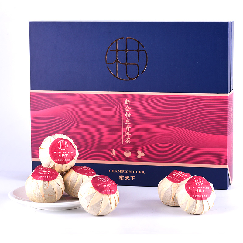 柑天下新會正宗大紅柑普洱茶桔普茶陳皮普洱茶醉然之韻禮盒裝在類目 茶, 陈皮柑普茶, 小青柑/大红柑中 - 來自Buy2taobao.com提供專業的淘寶代購服務
