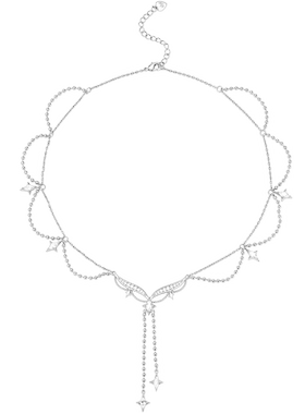 Sundyhoney潮款项链时尚水钻