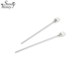 Sundyhoney珍珠黛玉簪轻奢时尚氛围感发簪优雅国风对簪发饰简约