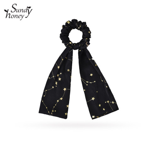 SundyHoney星夜飘带发圈