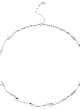 SundyHoney水钻项链设计感颈链