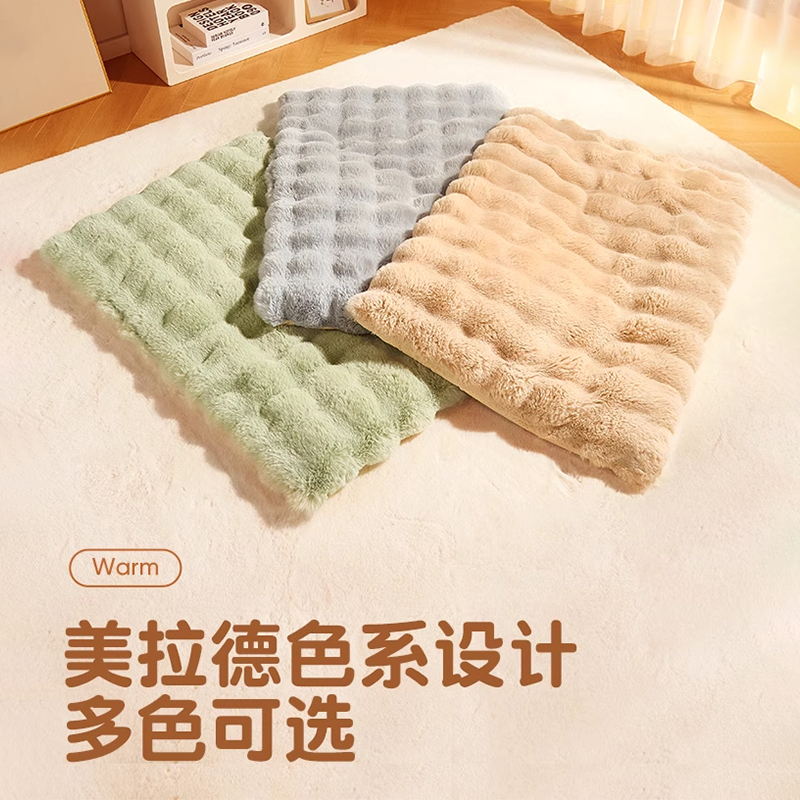 狗窝猫窝垫子毛毯宠物垫中小型猫