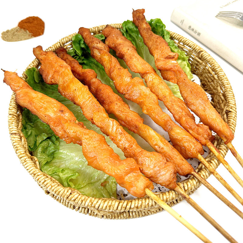 澳洲大串鸡肉串烤串食材串串 炸串半成品冷冻肉串商用烧烤串油炸