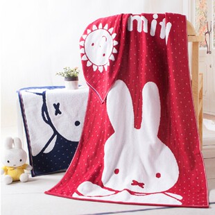 金号浴巾纯棉男女纱布情侣成人吸水柔软卡通儿童洗澡不掉毛擦澡巾