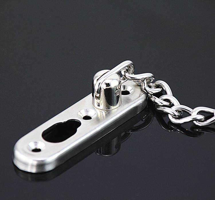 不锈钢防盗链门链反锁链条门锁扣木门房门栓宾馆酒店链