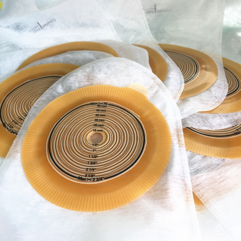 医院用康乐保特舒05985结肠造口袋一件式开口袋大便袋5985大底盘