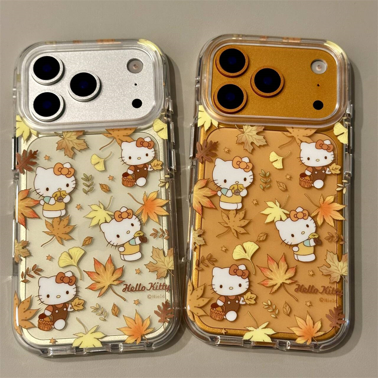 秋天落日枫叶KT猫适用iPhone17Promax苹果16ProMax手机壳透明秋冬新款15Pro可爱卡通14Promax保护套13/14,3C数码配件,手机保护套/壳,淘宝优惠券,粉丝福利购,淘宝优惠卷