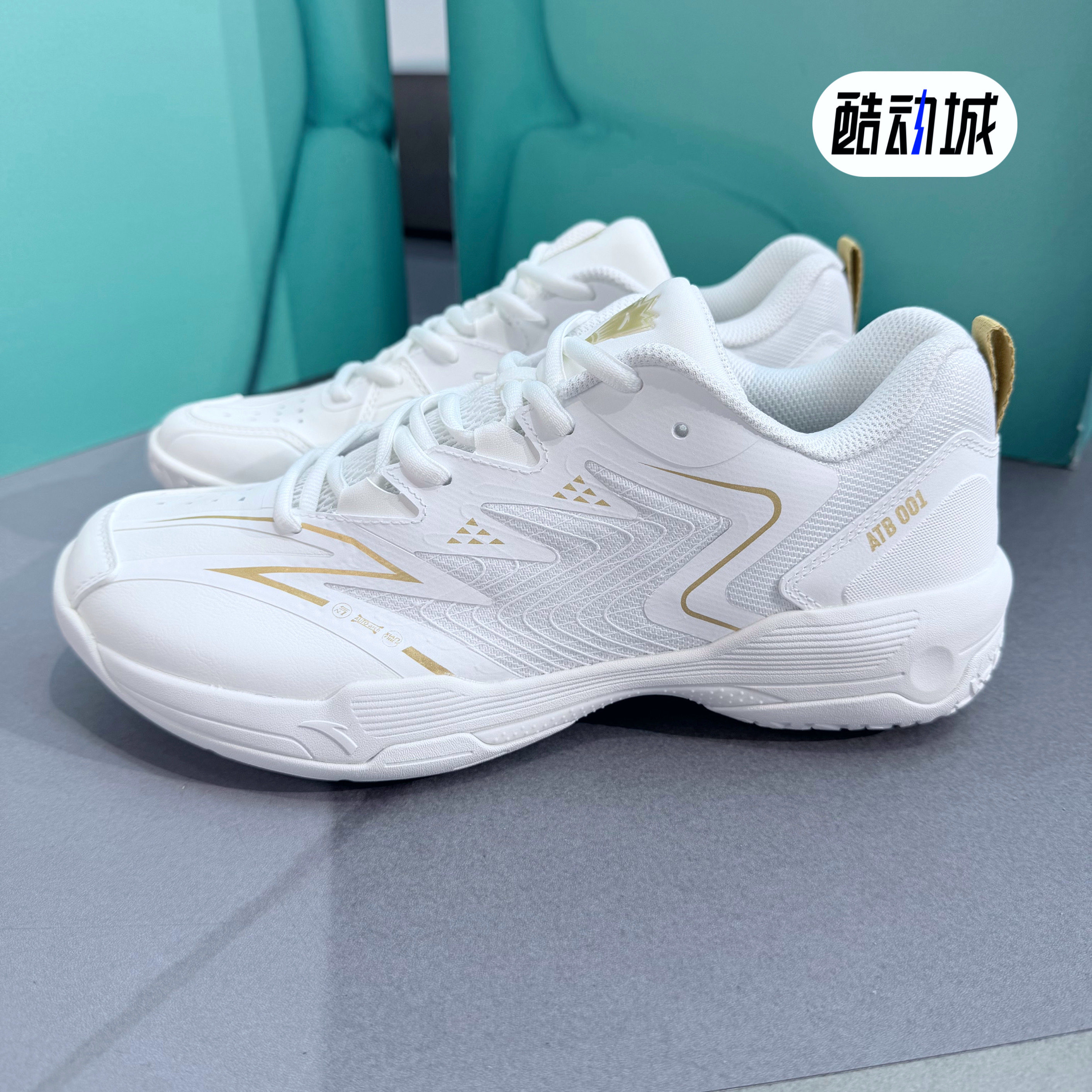 安踏瞬影001羽毛球鞋男运动鞋耐磨防滑专业训练乒羽鞋子112634403