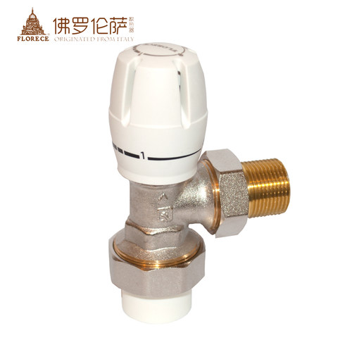 佛罗伦萨散热器暖气片阀门四分六分角阀，PB，PPR材质