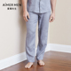 aimer NS82B991 men爱慕先生亚麻印象长裤