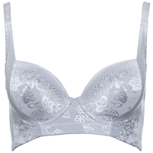 爱慕内衣女大胸显小显瘦后背加宽收副乳美背大罩杯文胸AM11571