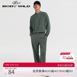 BODY ZBN42UK1A WILD基础家居缩口长裤
