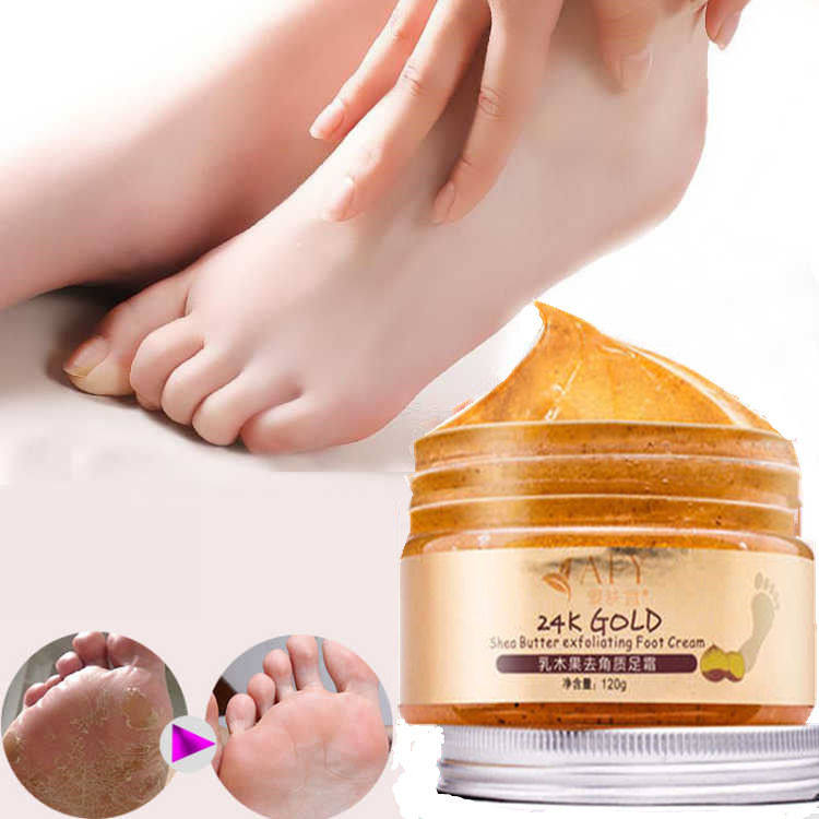 【分钟姜王祛湿脚臭】去死皮老茧角质防脚干裂美白足膜霜