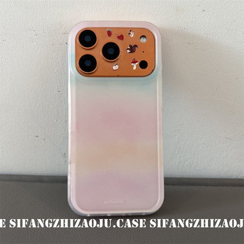 彩色夏季新款适用iPhone17ProMax手机壳16/16P/16PM套个性17/17P壳15/15P/15Promax套