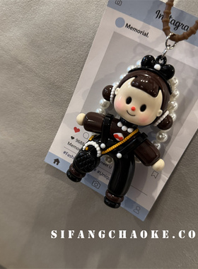 劈叉妹多妹挂件车挂配件包包高级感钥匙扣可爱创意礼品包挂饰