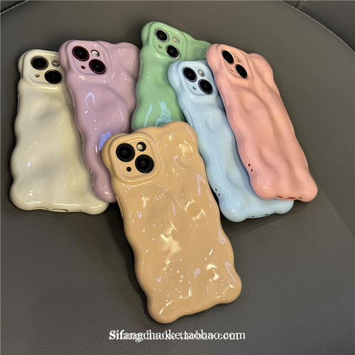 私房潮壳铺苹果硅胶简约