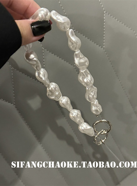 手链手机壳挂饰百搭珍珠气质少女心包包挂件钥匙扣气质少女心