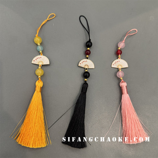 牌子国风手机壳挂件钥匙扣书包创意百搭防丢绳个性