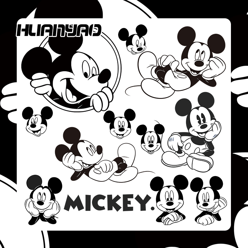 潮网红同款防水台铃小牛九号爱玛可爱创意电动电瓶摩托车贴纸