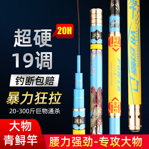 金龙鱼竿手杆28超轻钓竿19调黑