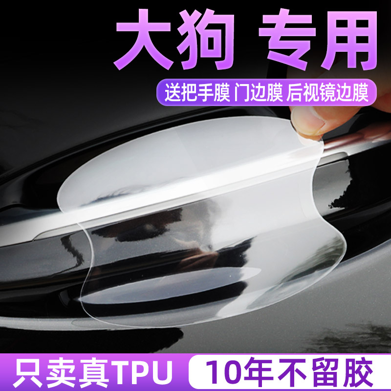 哈弗大狗汽车门把手防护