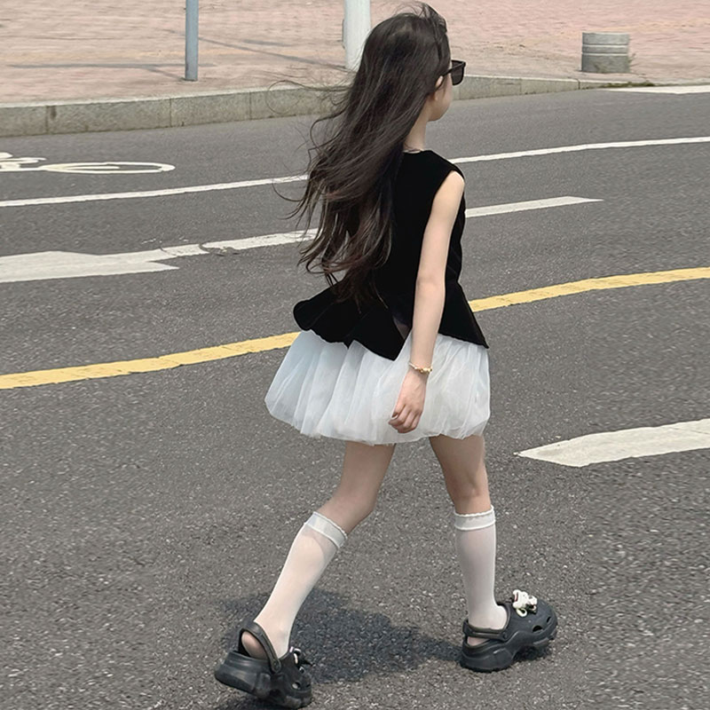 女童礼服夏季日常可穿生日公主裙