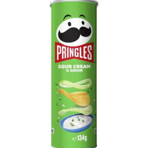 27/4/27 马来西亚 品客（Pringles）薯片 酸奶油洋葱 134g 罐