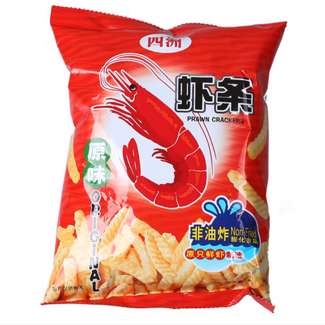 26/11/7临期 四洲原味虾条 美味膨化怀旧食品特色小吃