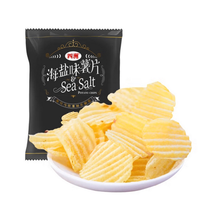 26/9/15 临期 四洲热浪薯片 50g 90g 大波浪网红小吃解馋零食休闲