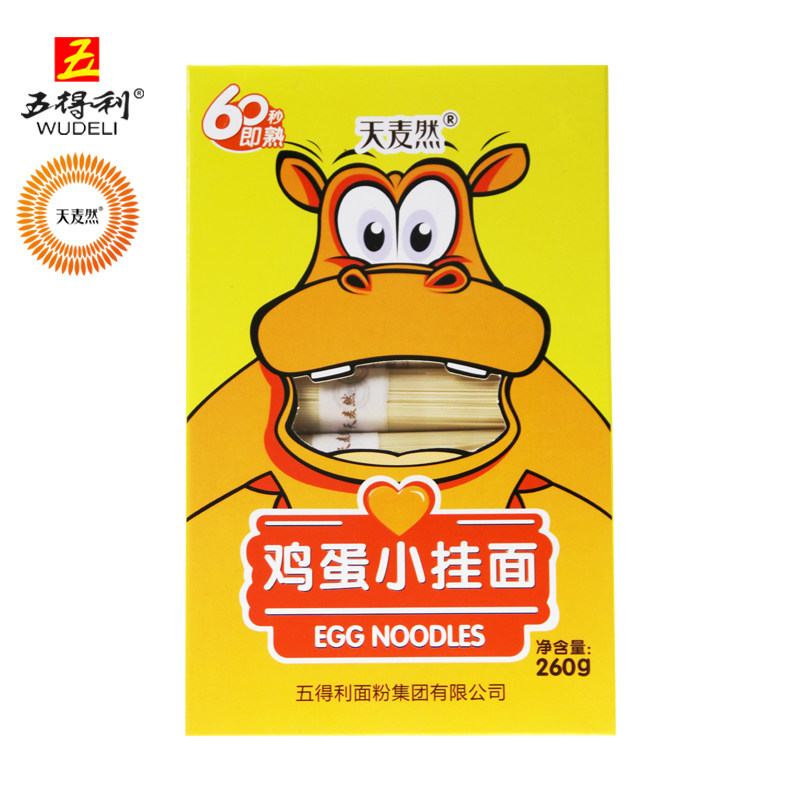 五得利面条天麦然鸡蛋小挂面260g儿童学生早餐面速食细面煮面汤面,粮油调味/速食/干货/烘焙,面条/挂面（无料包）,淘宝优惠券,粉丝福利购,淘宝优惠卷