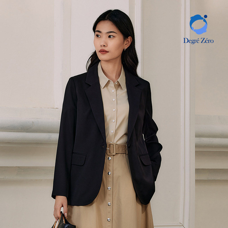 Degre Zero零度女士西装外套桑蚕丝免烫抗皱易打理商务正装西服,女装/女士精品,西装,淘宝优惠券,粉丝福利购,淘宝优惠卷
