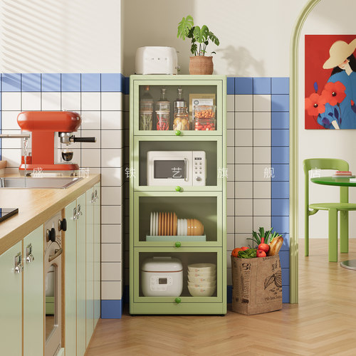 钢制多功能厨房置物架家用多层