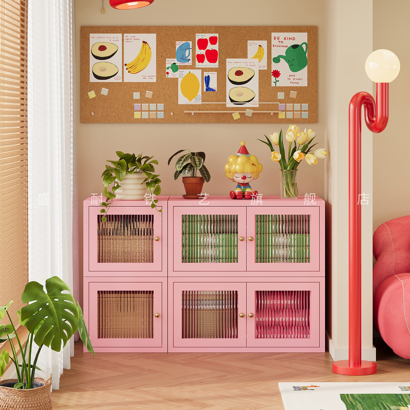 阳台收纳柜防水防晒室外大容量柜